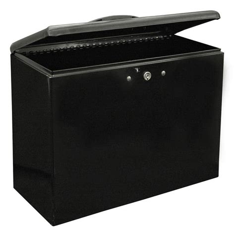 locking steel security file box|7148D File Box .